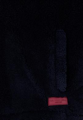 Erkek Lacivert Dik Yaka Sweatshirt - 50253782027