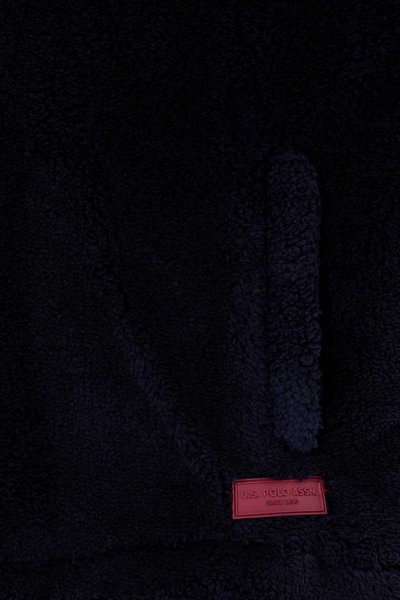 Erkek Lacivert Dik Yaka Sweatshirt - 50253782027