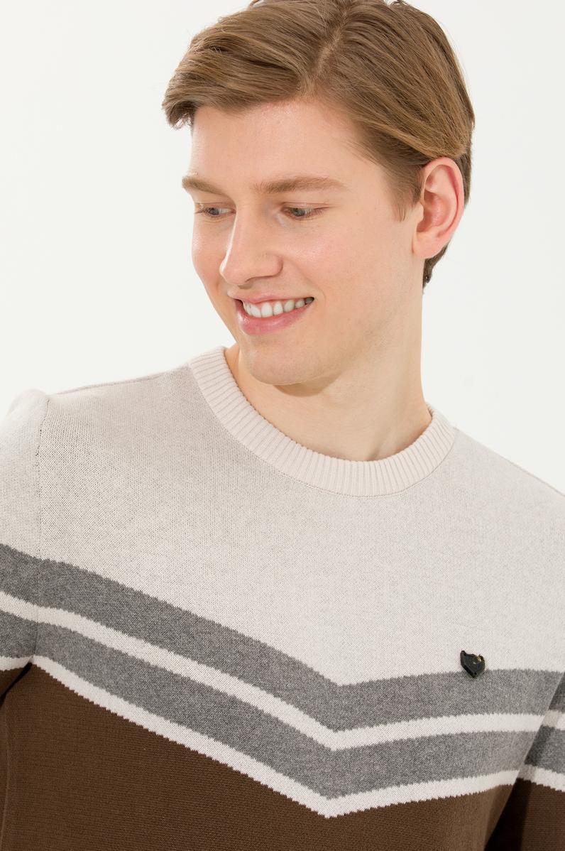 Erkek Coconut Bisiklet Yaka Triko Kazak