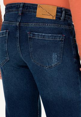 Erkek Koyu Mavi Jean Pantolon - 50256701052