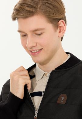 Erkek Siyah Triko Hırka - 50253776016