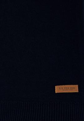 Erkek Lacivert Bisiklet Yaka Triko Kazak - 50256184012