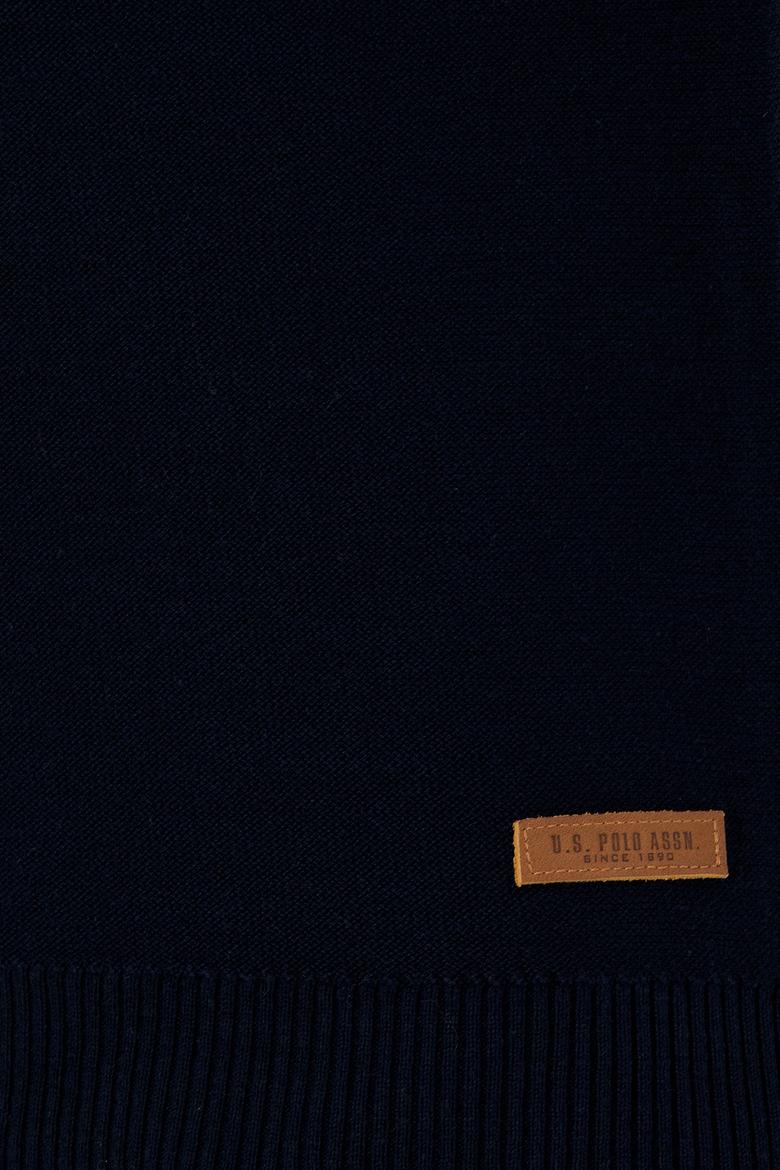 Erkek Lacivert Bisiklet Yaka Triko Kazak - 50256184012