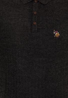 Erkek Antrasit Melanj Triko Kazak - 50256197002