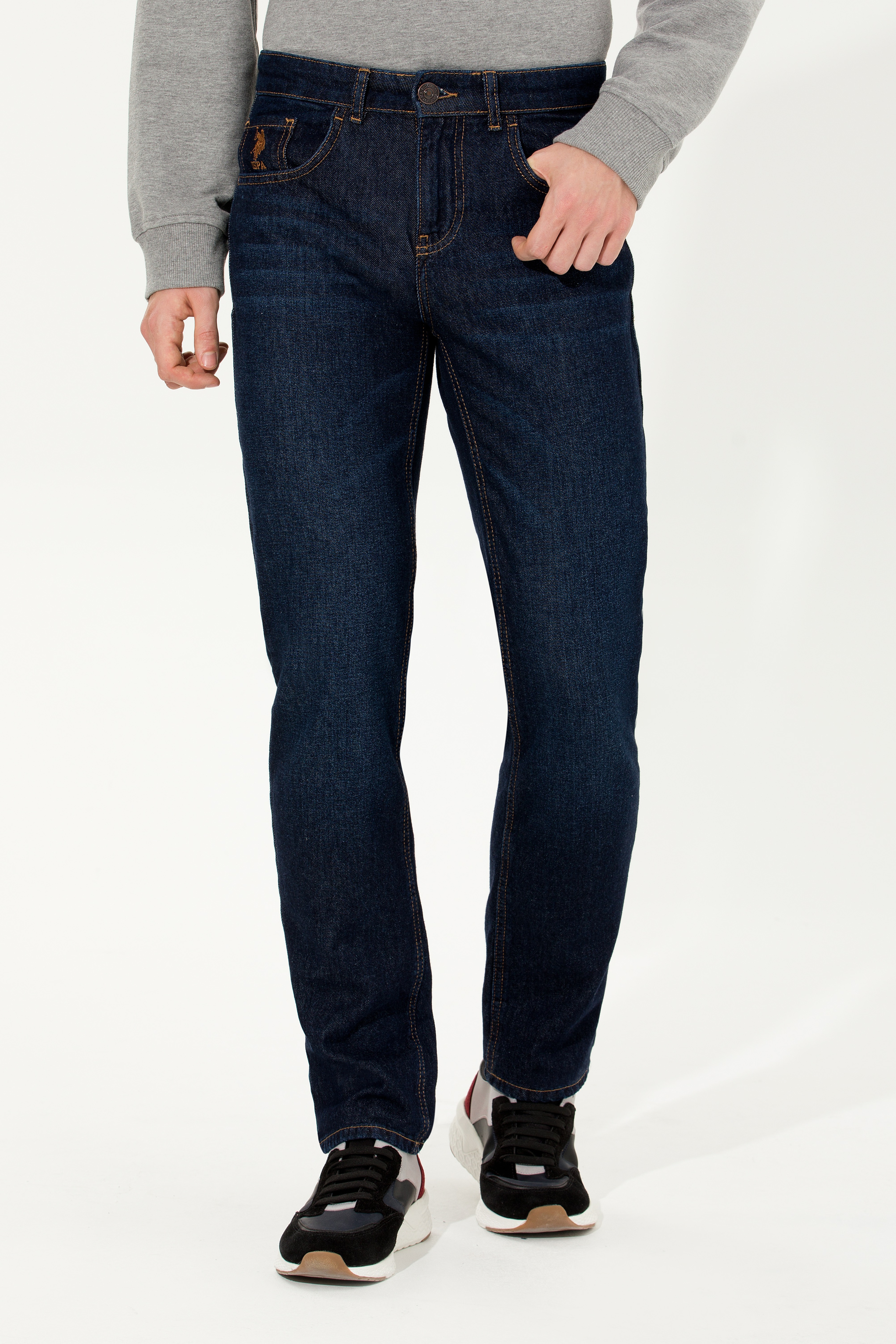Erkek Mavi Jean Pantolon - Image 2