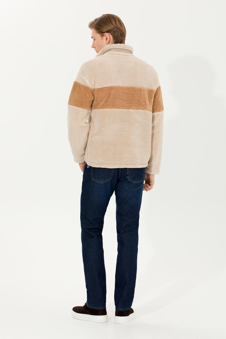 Erkek Koyu Mavi Jean Pantolon - 50261259011