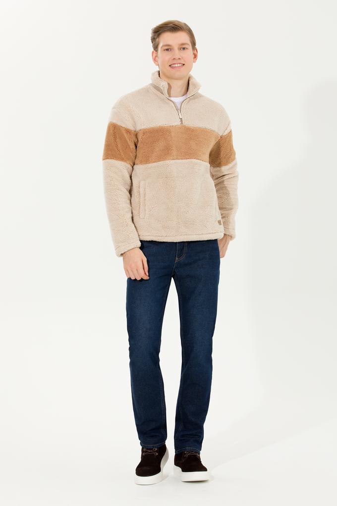 Erkek Koyu Mavi Jean Pantolon