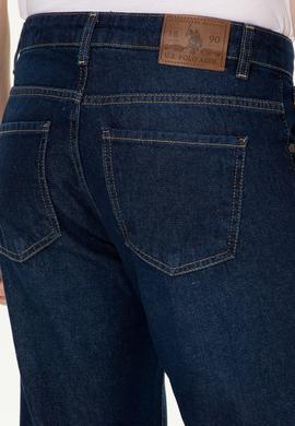 Erkek Koyu Mavi Jean Pantolon - 50261259011