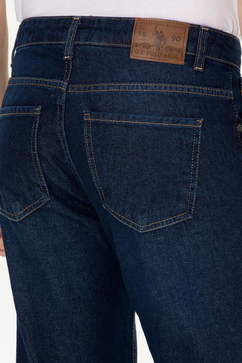 Erkek Koyu Mavi Jean Pantolon - 50261259011