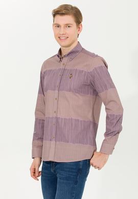 Erkek Taş Uzun Kollu Gömlek - 50256979010