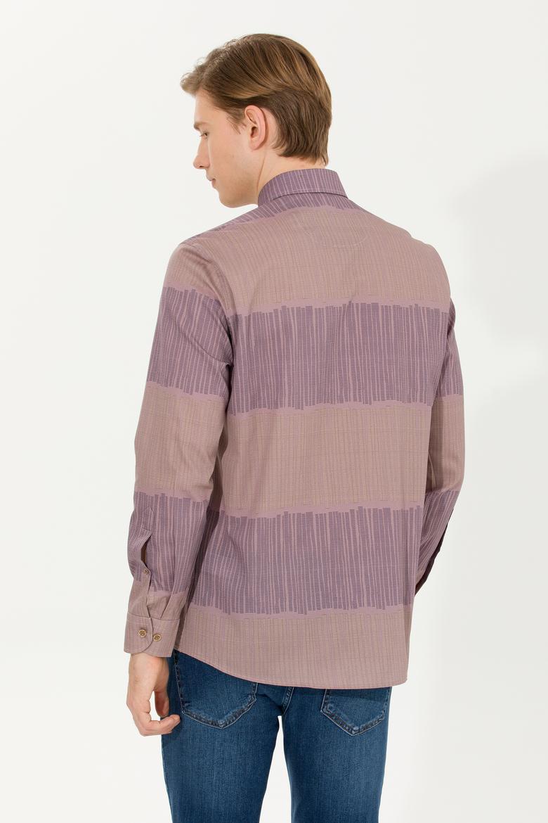 Erkek Taş Uzun Kollu Gömlek - 50256979010