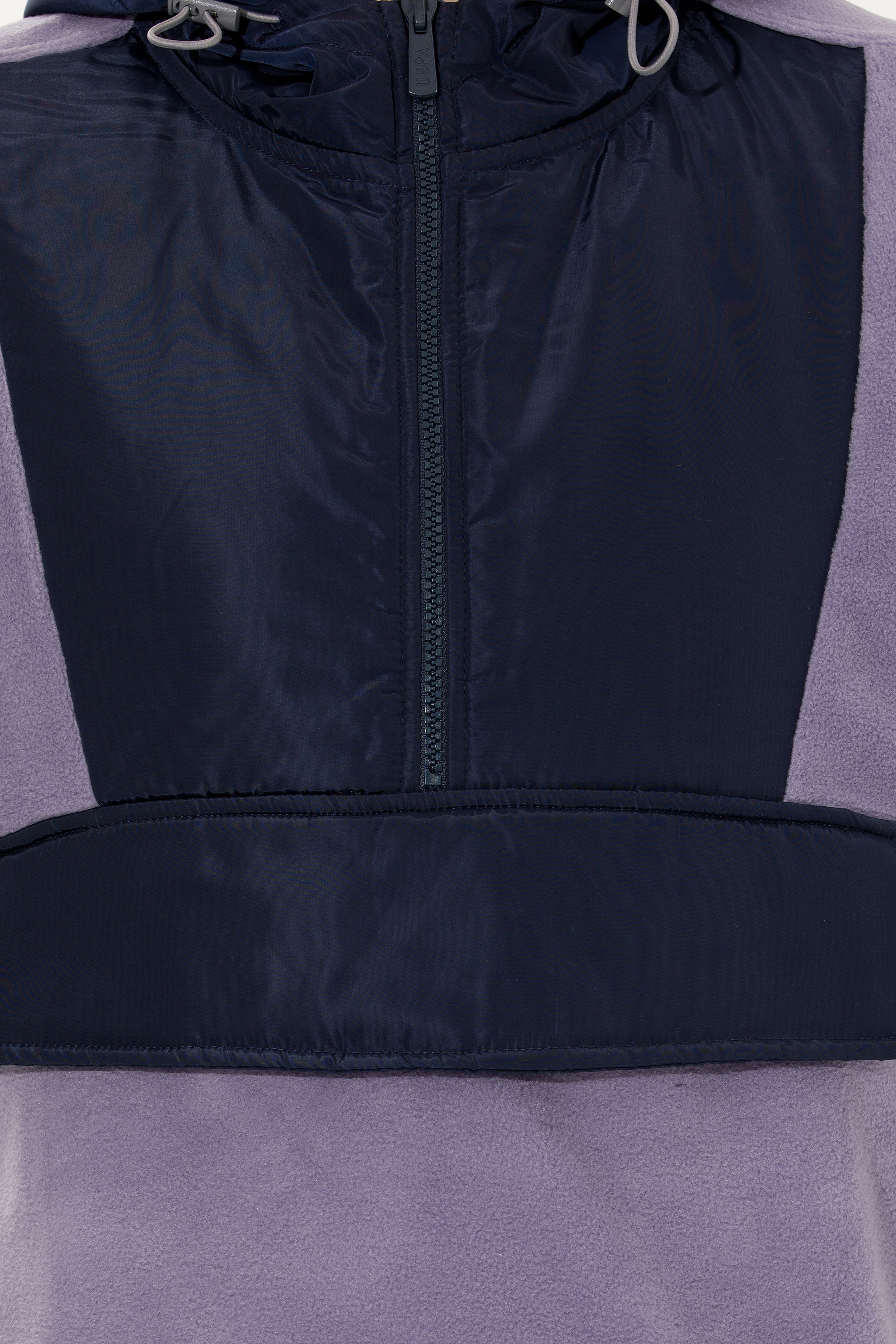 Erkek Gri Kapüşonlu Sweatshirt - Image 6