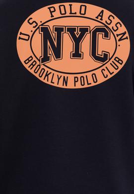 Erkek Lacivert Kapüşonlu Sweatshirt - 50253235004