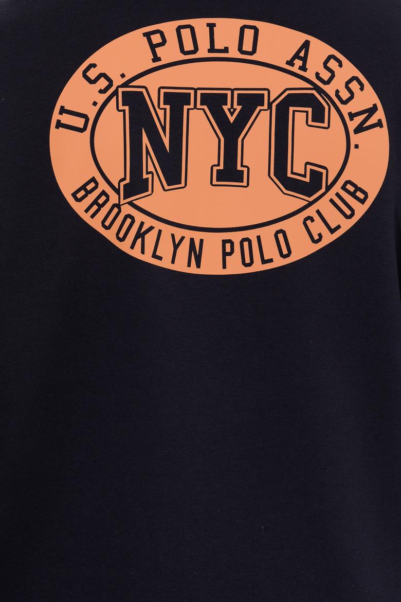 Erkek Lacivert Kapüşonlu Sweatshirt - 50253235004