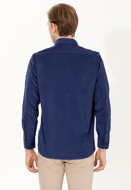 Erkek Mavi Uzun Kollu Gömlek - 50256972051