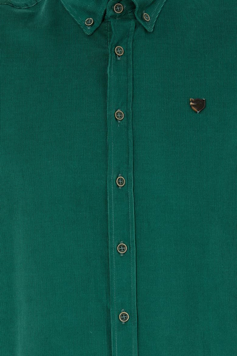 Erkek Yeşil Uzun Kollu Gömlek - 50256972034