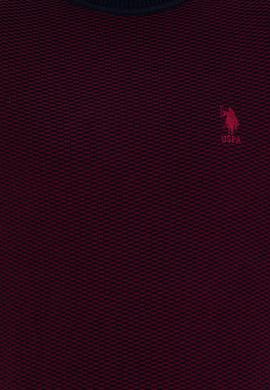 Erkek Bordo Balıkçı Yaka Triko Kazak - 50252217009