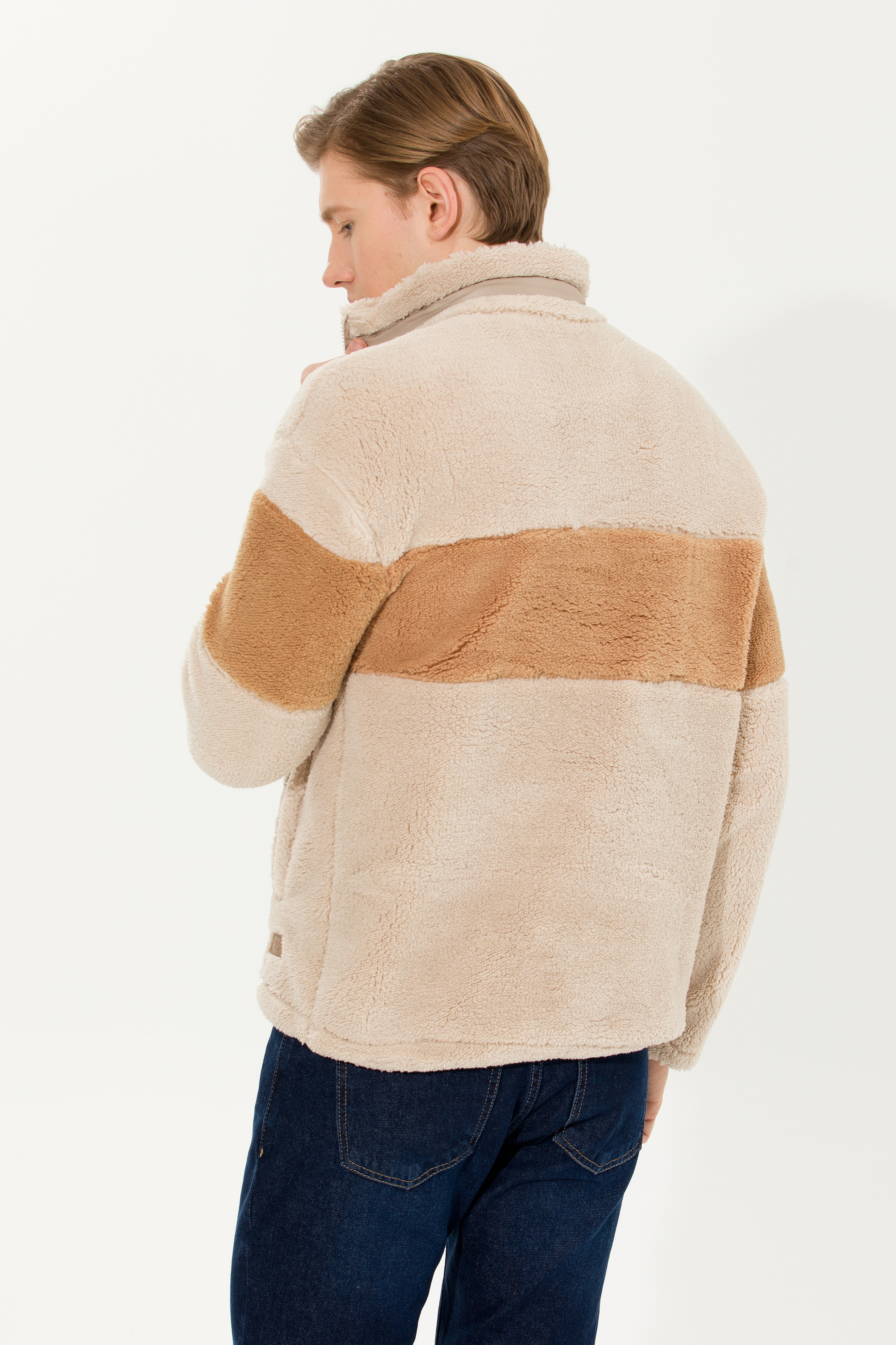 Erkek Taş Sweatshirt - Image 5