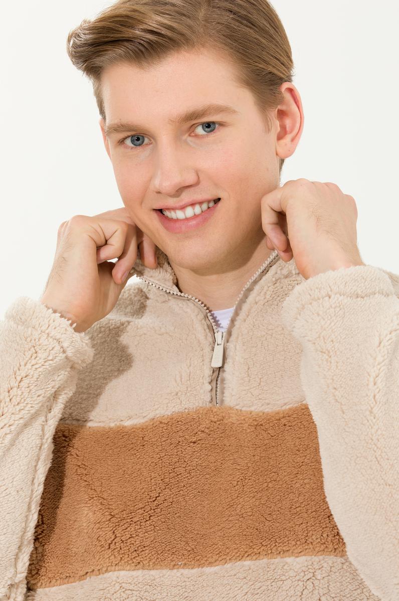 Erkek Taş Sweatshirt