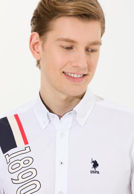 Erkek Beyaz Uzun Kollu Gömlek - 50252846006