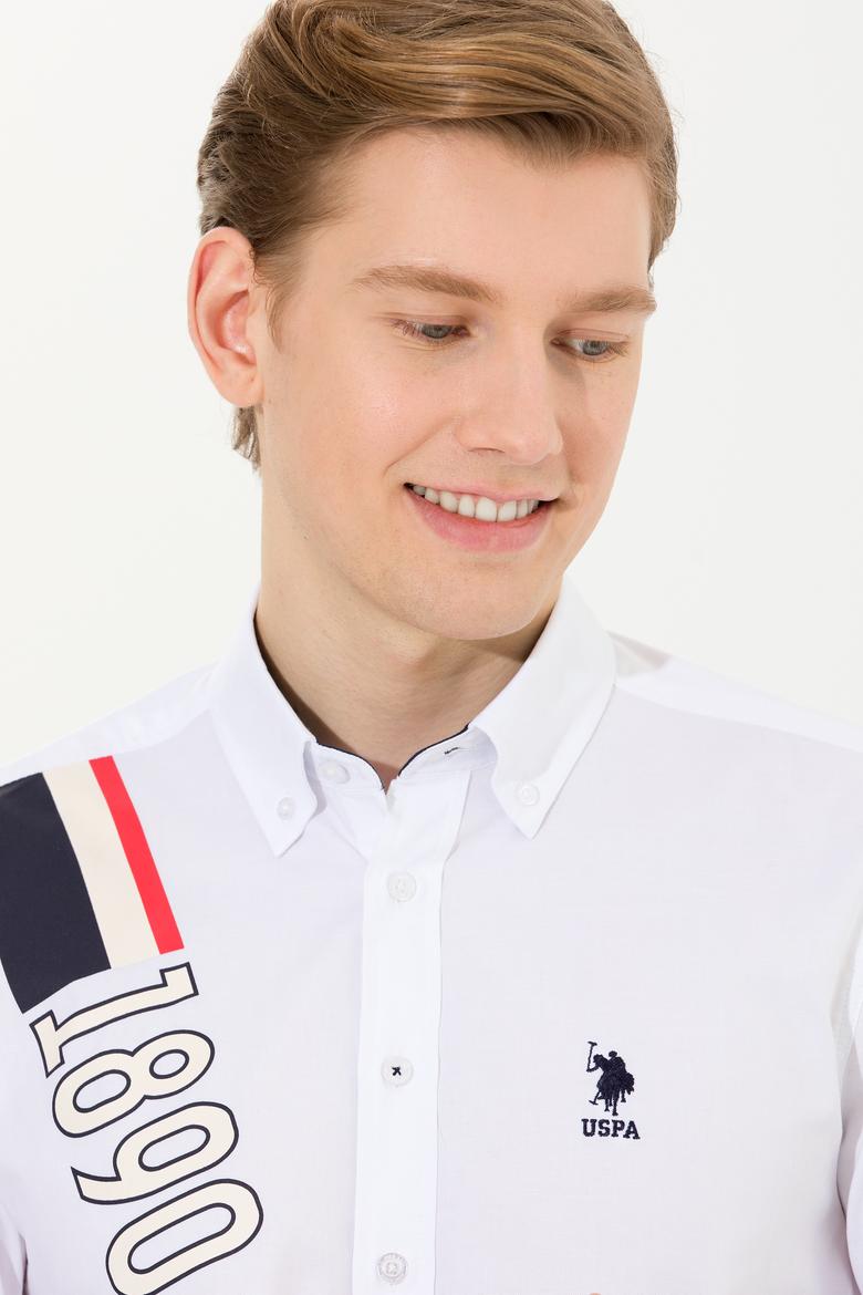 Erkek Beyaz Uzun Kollu Gömlek - 50252846006