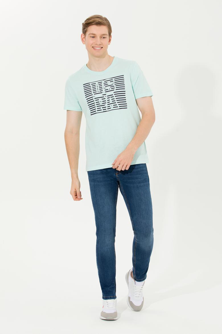 Erkek Nil Bisiklet Yaka Tişört - 50264962047