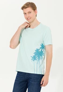 Erkek Nil Bisiklet Yaka Tişört - 50264965009