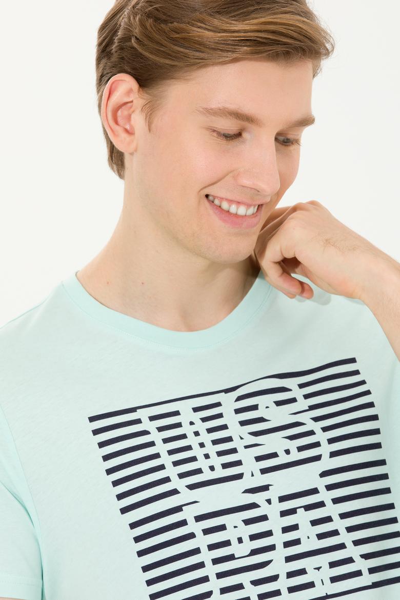 Erkek Nil Bisiklet Yaka Tişört - 50264962047