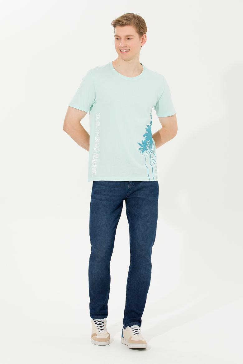 Erkek Nil Bisiklet Yaka Tişört - 50264965009