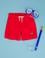 Erkek Çocuk Kırmızı Deniz Şortu