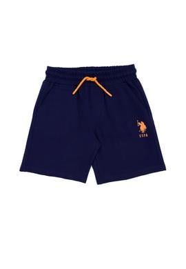 Çocuk Lacivert Örme Şort - 50263428021