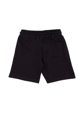 Çocuk Siyah Örme Şort - 50263428023