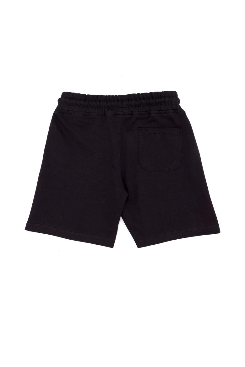 Çocuk Siyah Örme Şort - 50263428023