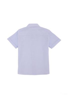 Erkek Çocuk Basic Açık Mavi Kısa Kollu Gömlek - 50262967020