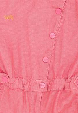 Kız Çocuk Pembe Jean Elbise - 50254587013