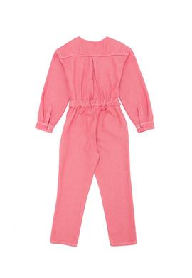 Kız Çocuk Pembe Jean Elbise - 50254587013