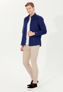 Erkek Taş Kanvas Pantolon - 50256536042