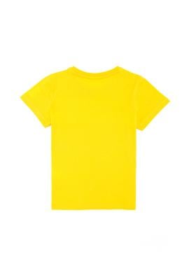 Çocuk Sarı Bisiklet Yaka Tişört - 50265957026