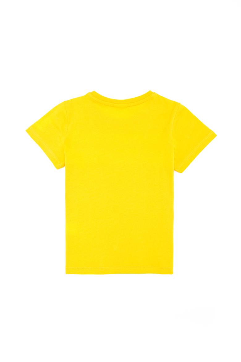 Çocuk Sarı Bisiklet Yaka Tişört - 50265957026