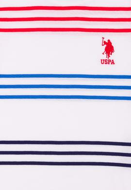 Çocuk Beyaz Bisiklet Yaka Tişört - 50265976011