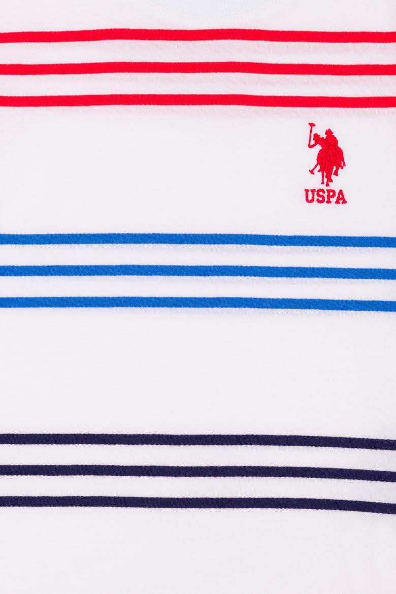 Çocuk Beyaz Bisiklet Yaka Tişört - 50265976011