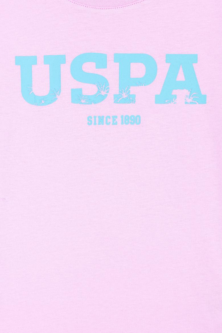 Çocuk Manolya Bisiklet Yaka Tişört - 50265978013