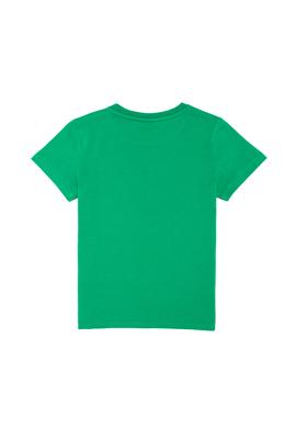 Çocuk Yeşil Bisiklet Yaka Tişört - 50265992053