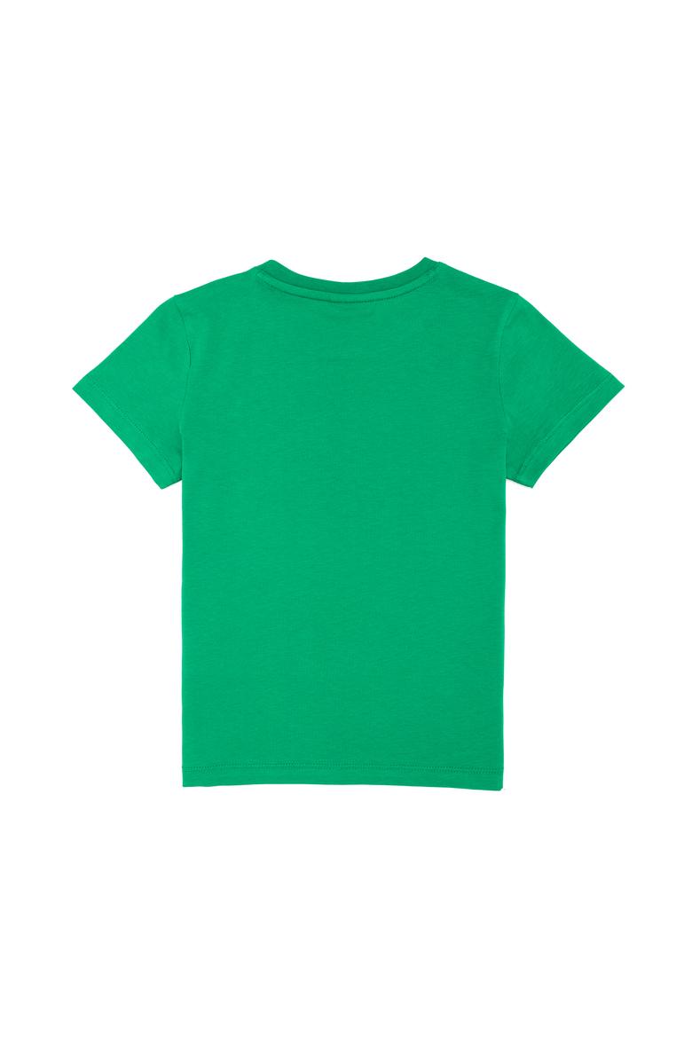 Çocuk Yeşil Bisiklet Yaka Tişört - 50265992053