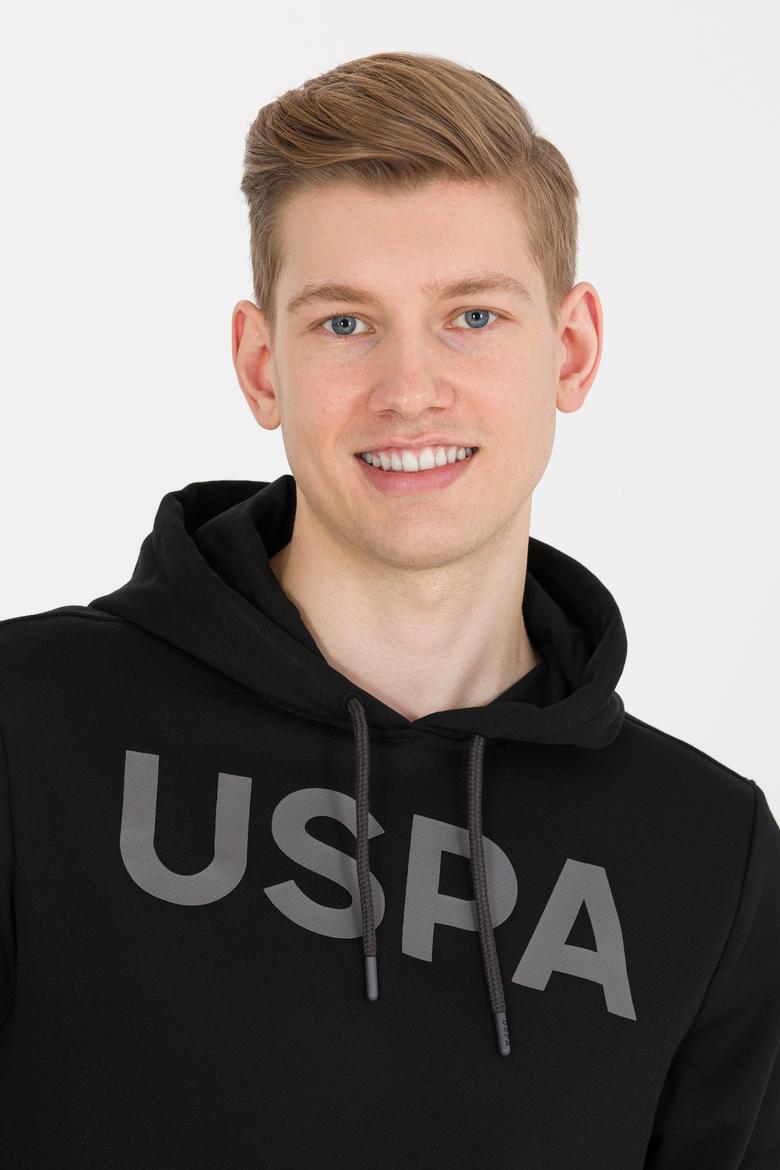 Erkek Siyah Basic Sweatshirt - 50253328017