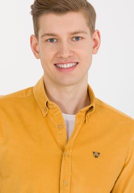 Erkek Safran Uzun Kollu Gömlek - 50256972030