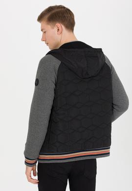 Erkek Siyah Örme Hırka - 50253182017