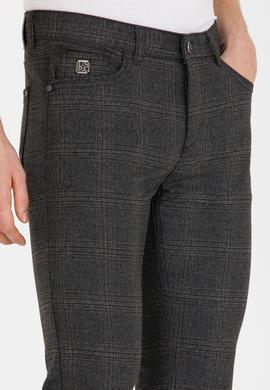 Erkek Antrasit Kanvas Pantolon - 50253896003