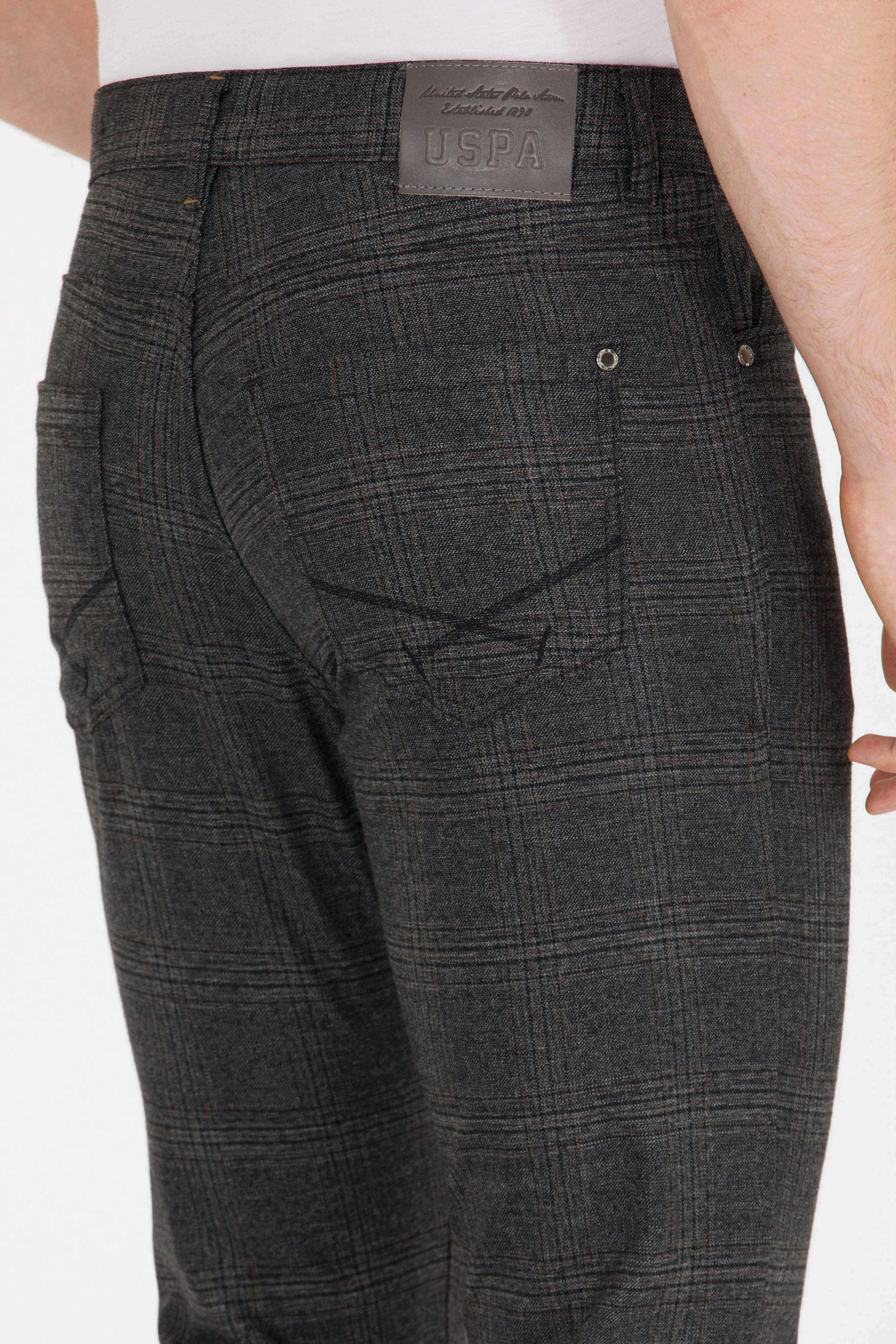 Erkek Slim Fit Antrasit Kanvas Pantolon - Image 7