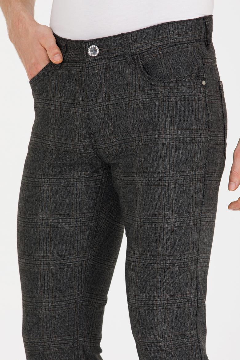 Erkek Antrasit Kanvas Pantolon - 50253896003